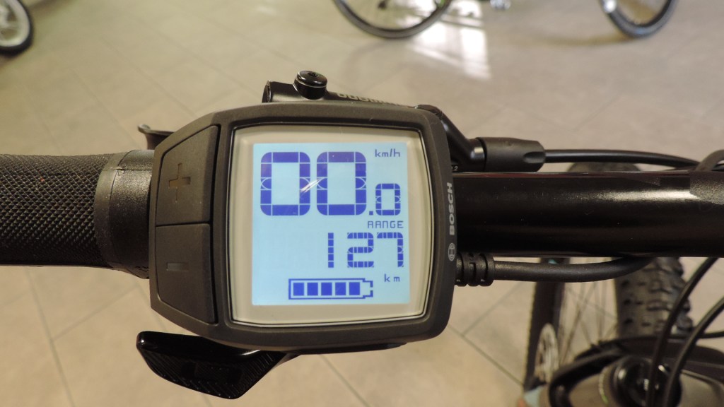 in modalità eco il display purion mi dà un range di 127 km