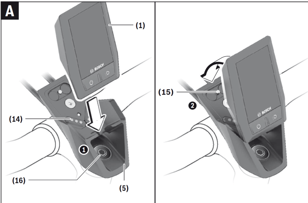 supporto Kyox  bosch ciclocomputer
