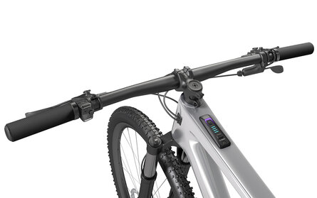 come si presenta il manubrio senza display sul manubrio