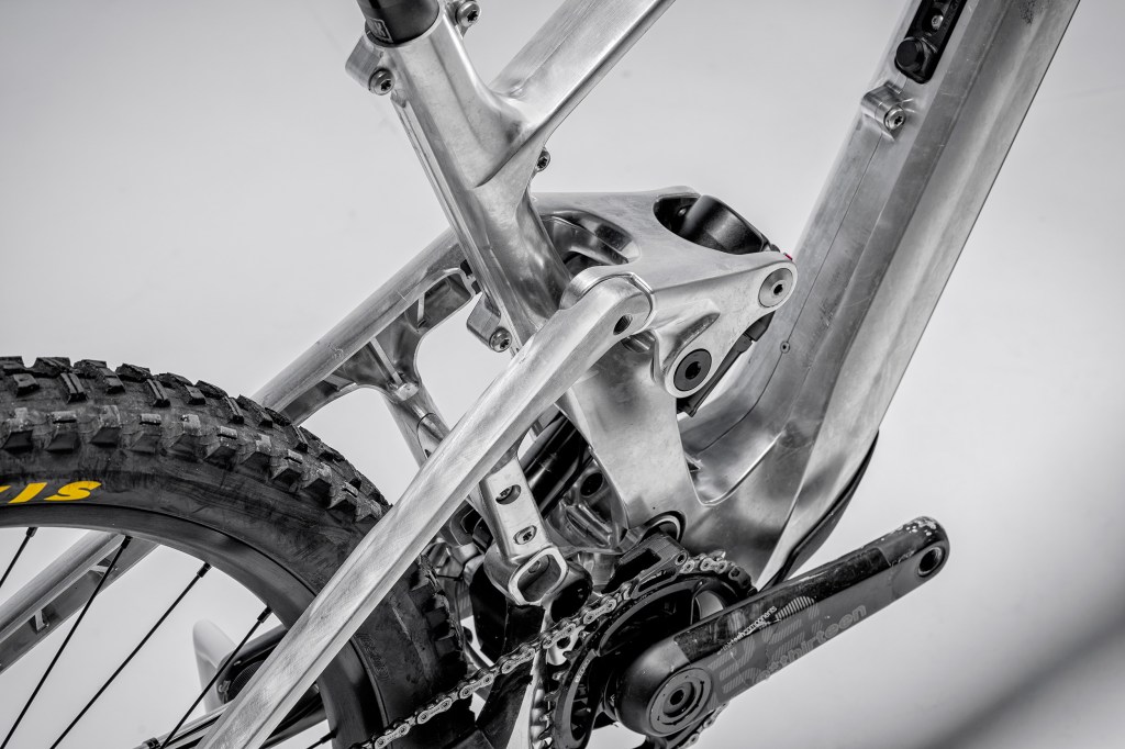 protipo della EBIKE SLY IN ALLUMINIO